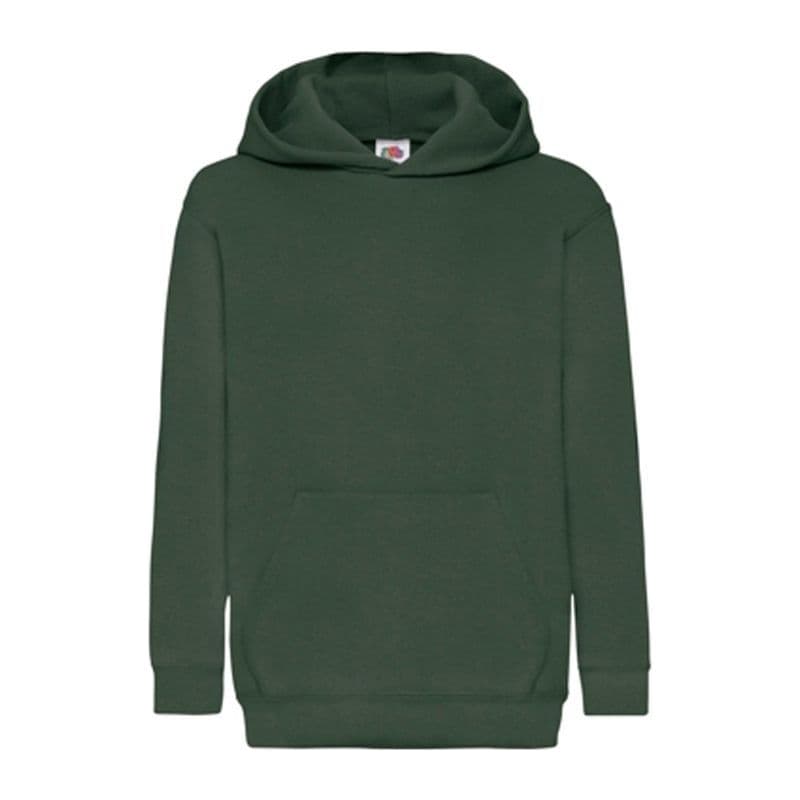 KIDS CLASSIC HOODED SWEAT coloris Vert bouteille