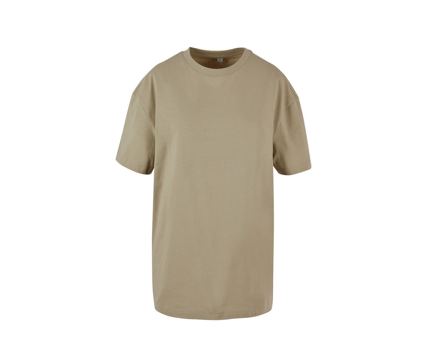 LADIES OVERSIZED BOYFRIEND TEE coloris Olive pâle