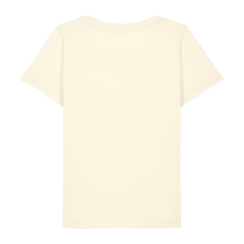 The iconic mid-light women’s fitted t-shirt coloris Crème