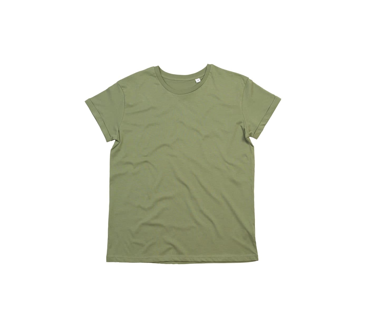 MEN'S ROLL SLEEVE T coloris Olive doux
