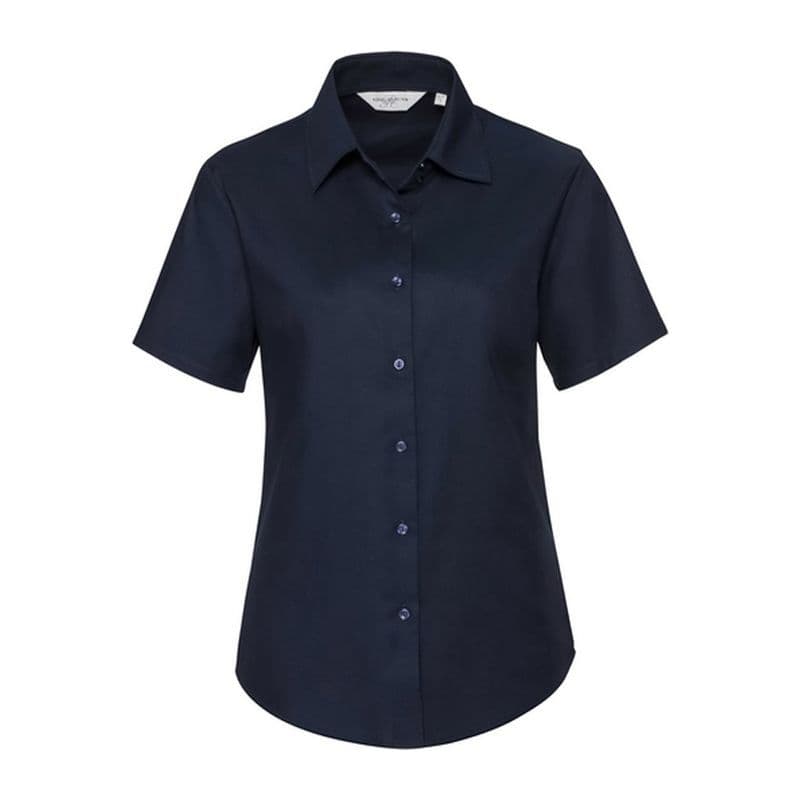 Russell Ladies SSL Easy Care Oxford Shirt coloris Marine
