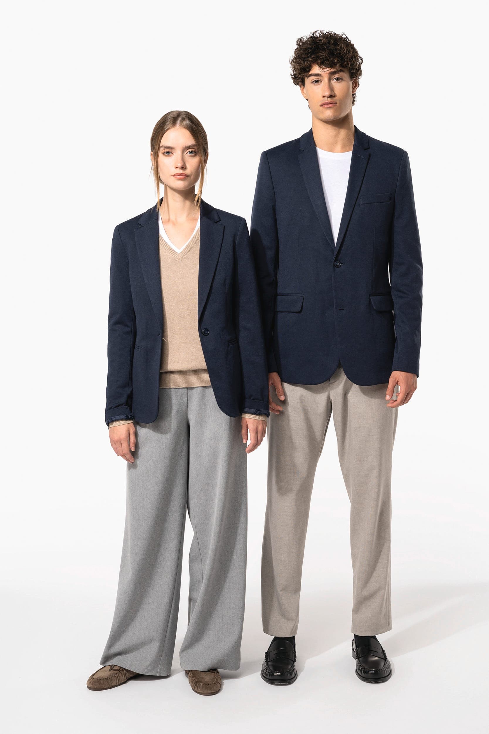 Veste maille femme en situation