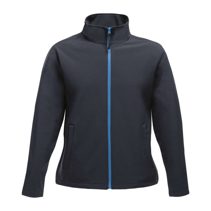 Ablaze Women'S Printable Softshell coloris Marine / Bleu