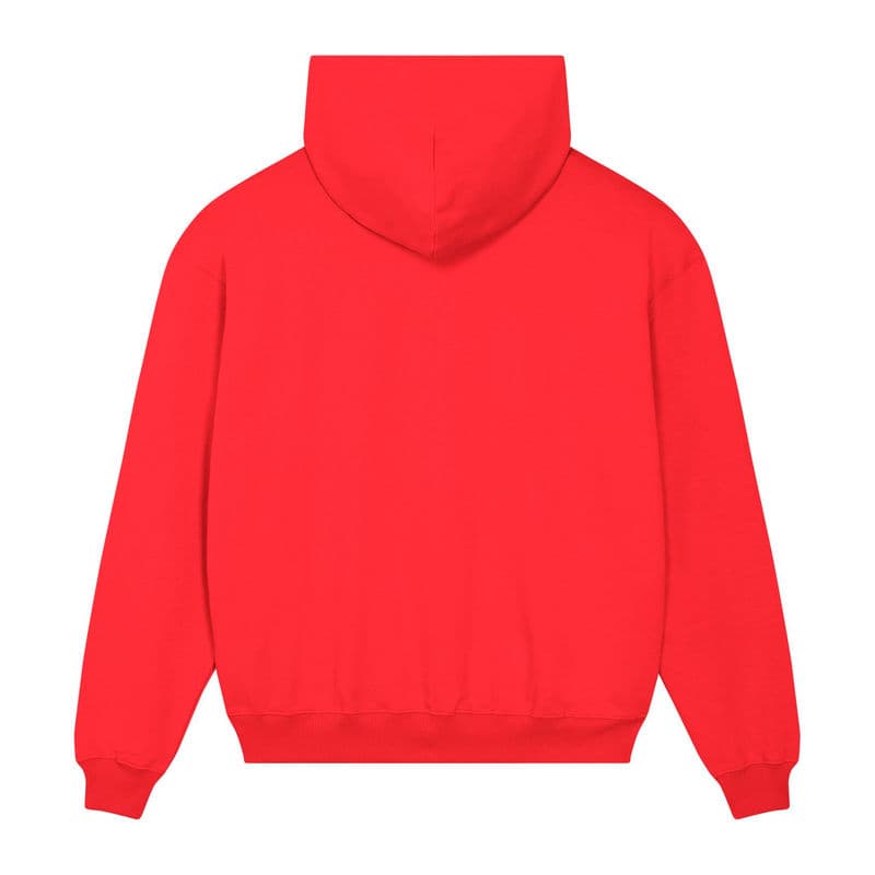 Cooper Dry unisex boxy hoodie  coloris Rouge Chair Deck