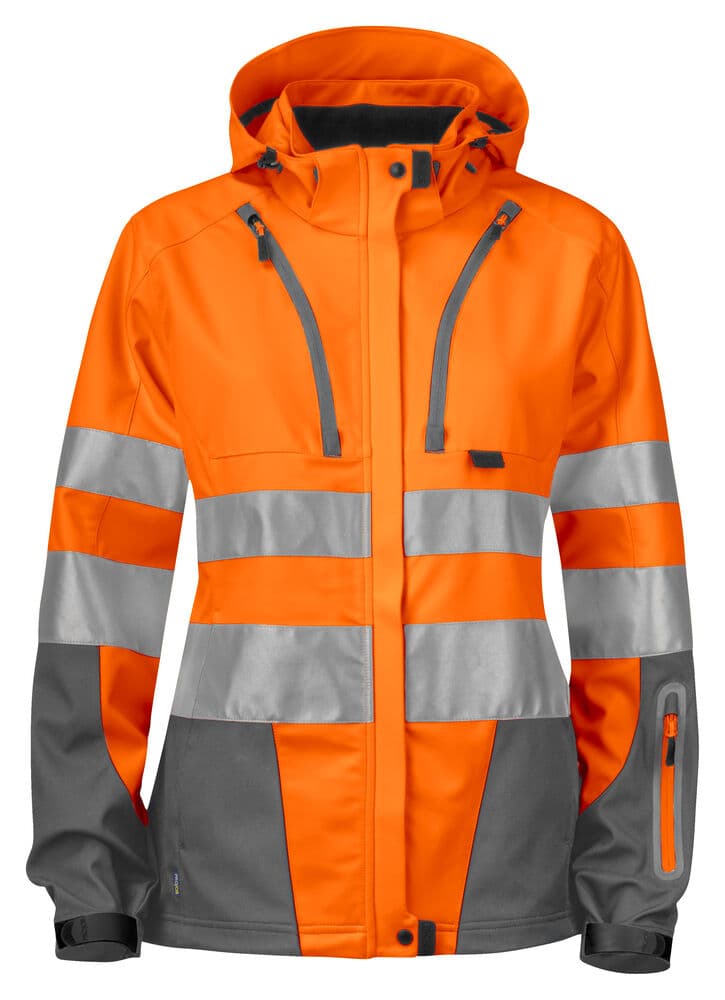 6423 SOFTSHELL SIGNALISATION NON DOUBLÉE EN ISO 20471 CLASSE 3 DAMES