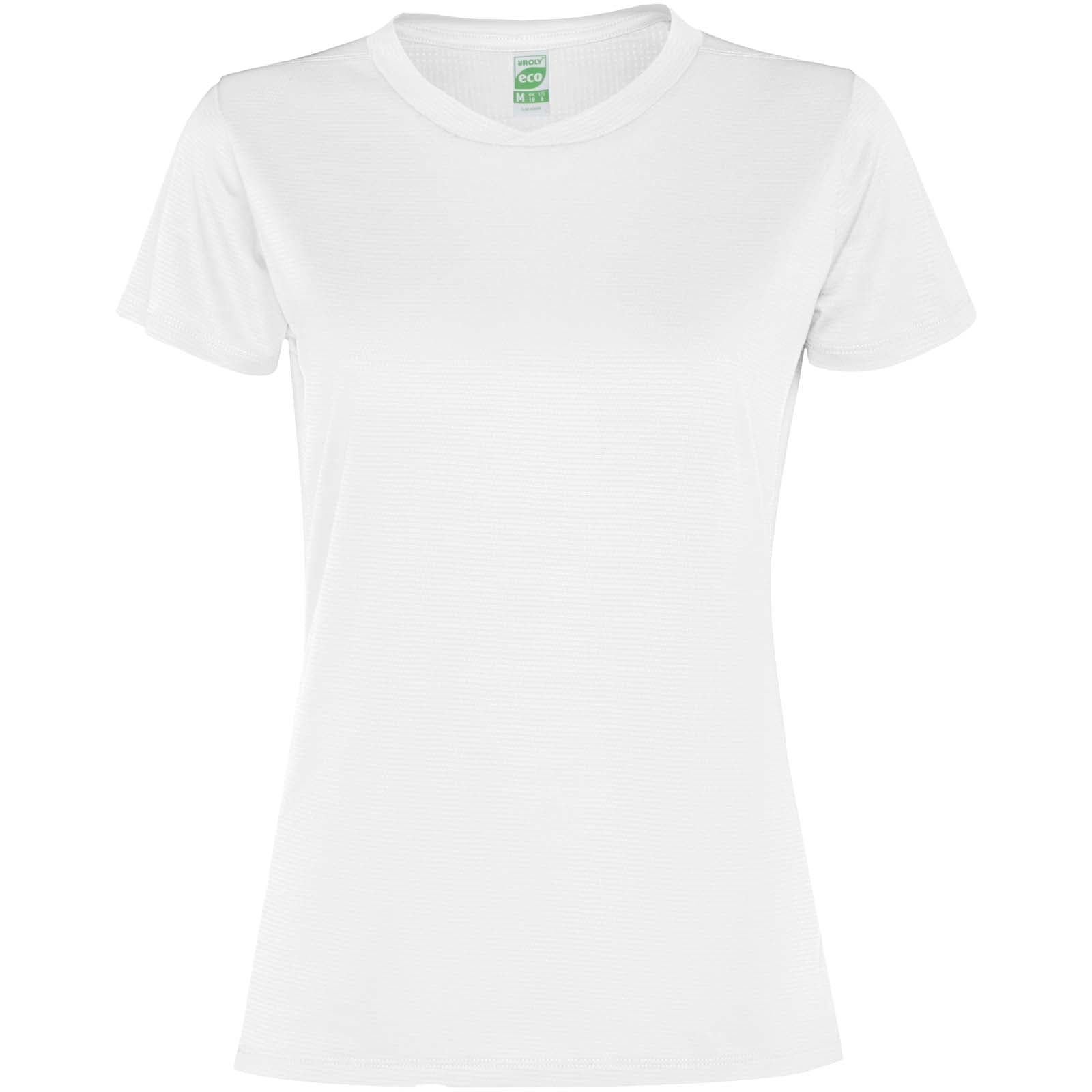 T-shirt de sport de 100 g/m² Slam à manches courtes pour femme coloris Blanc