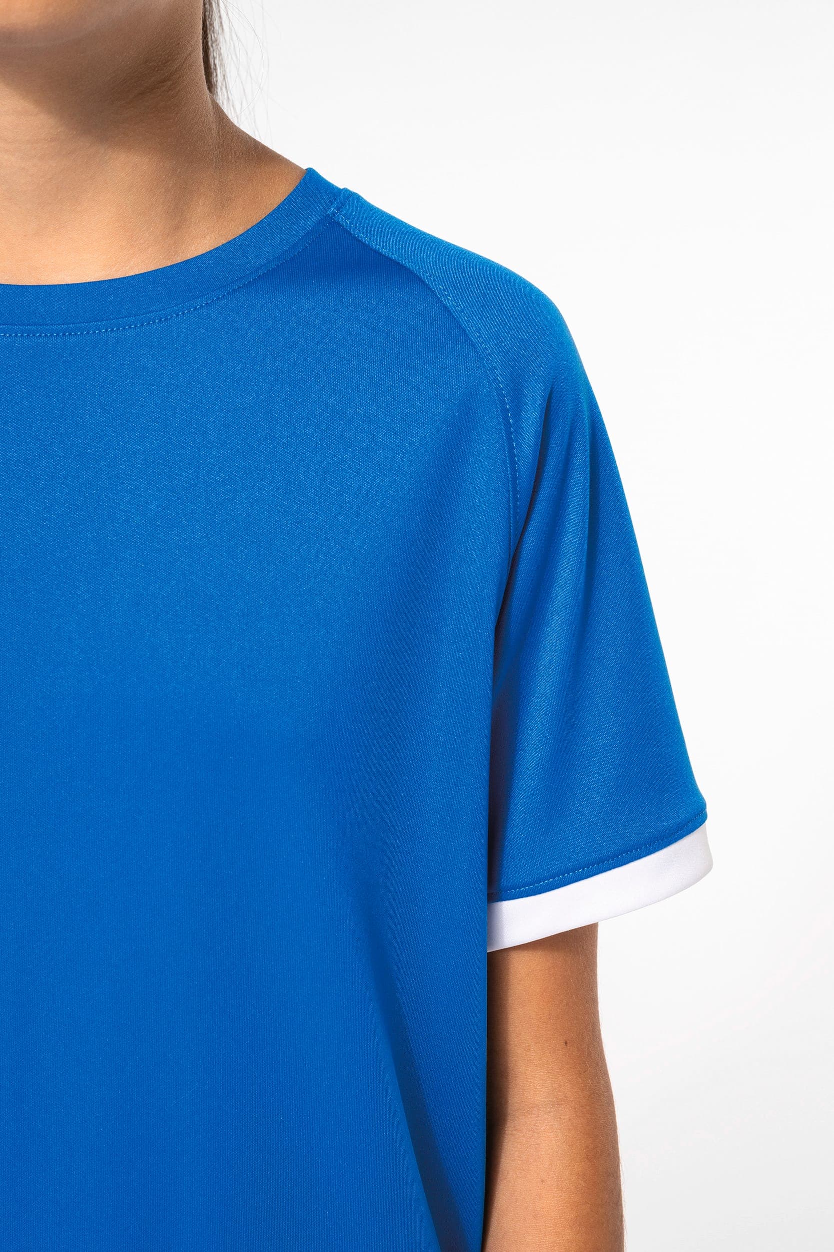 Maillot multisport en polyester enfant en situation