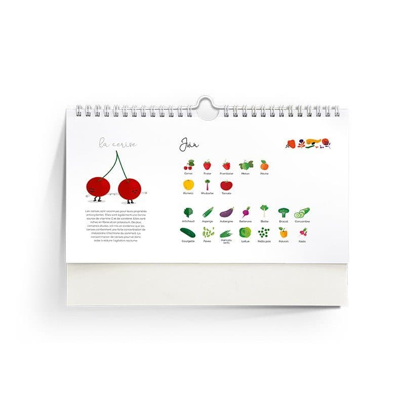 CALENDRIER FRUITS ET LEGUMES DE SAISON en situation