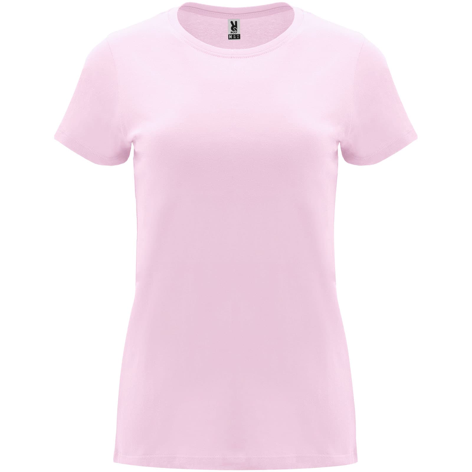 T-shirt de 170 g/m² Capri à manches courtes pour femme coloris Rose clair