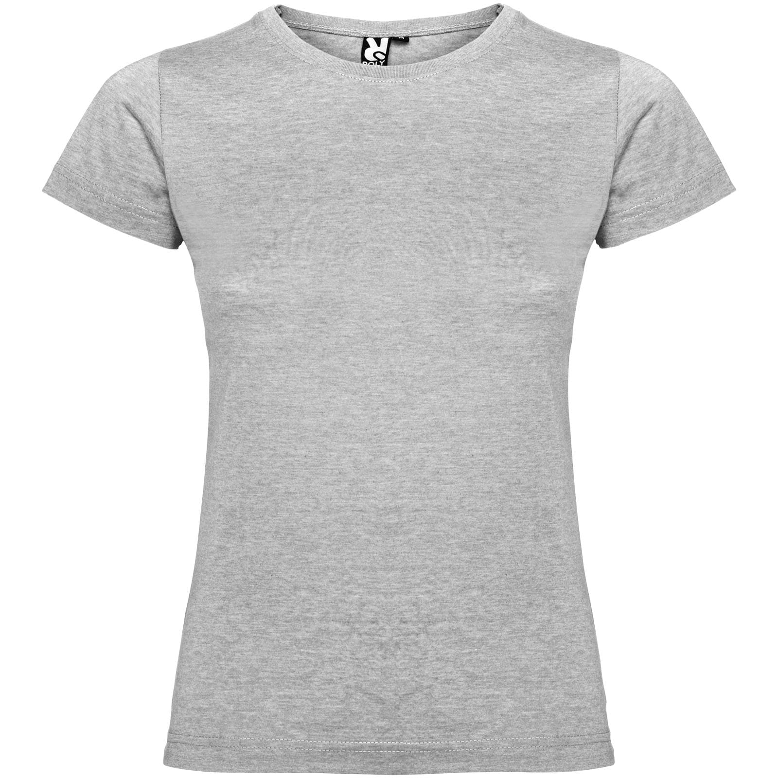 T-shirt de 155 g/m² Jamaica à manches courtes pour femme coloris Gris chiné