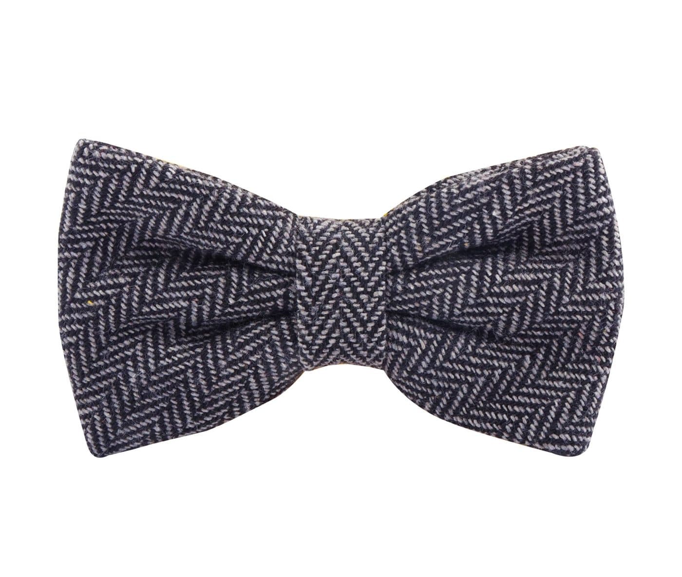 BOW TIE URBAN-HERRINGBONE coloris Anthracite