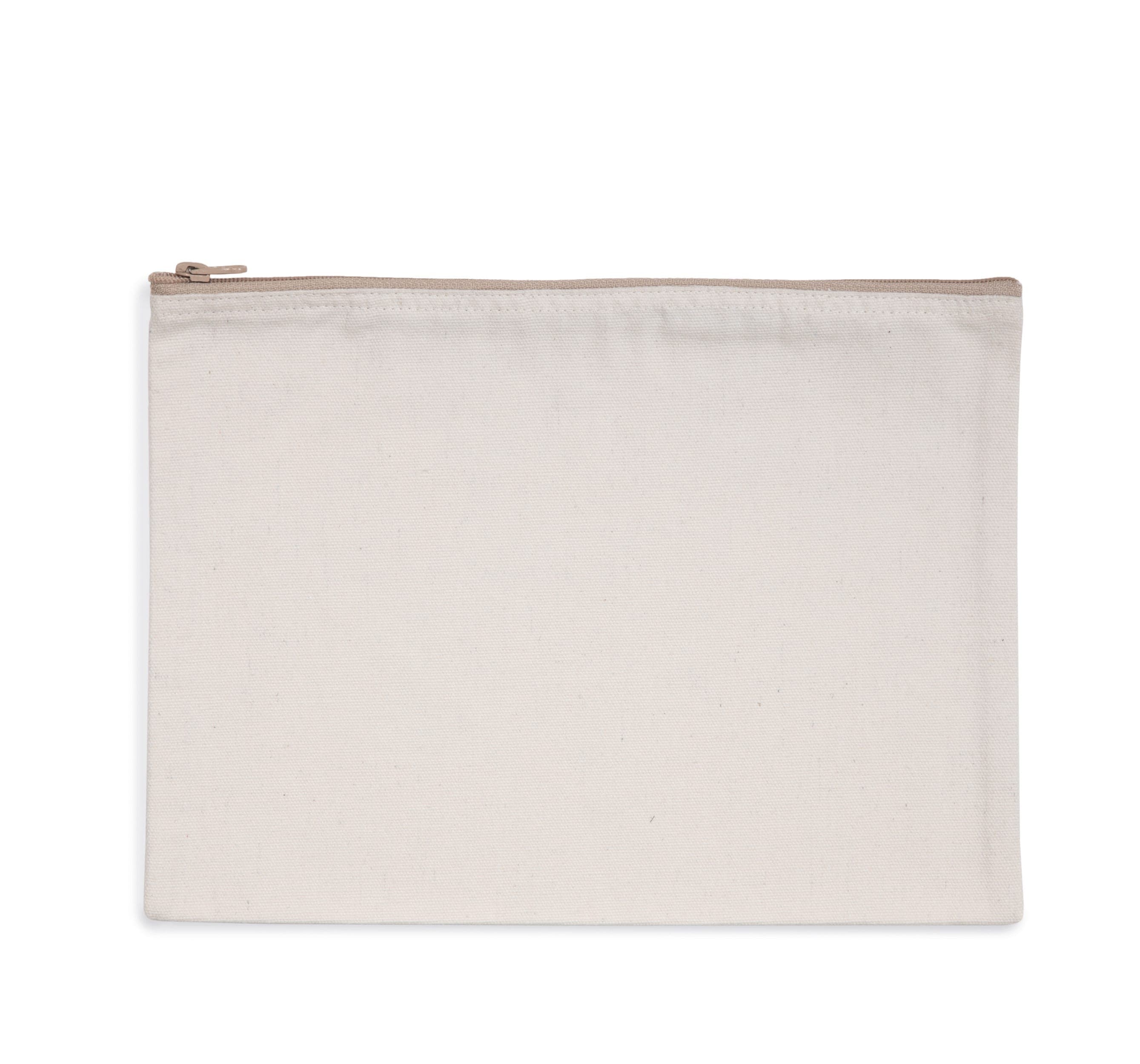 Pochette zippée recyclée en situation