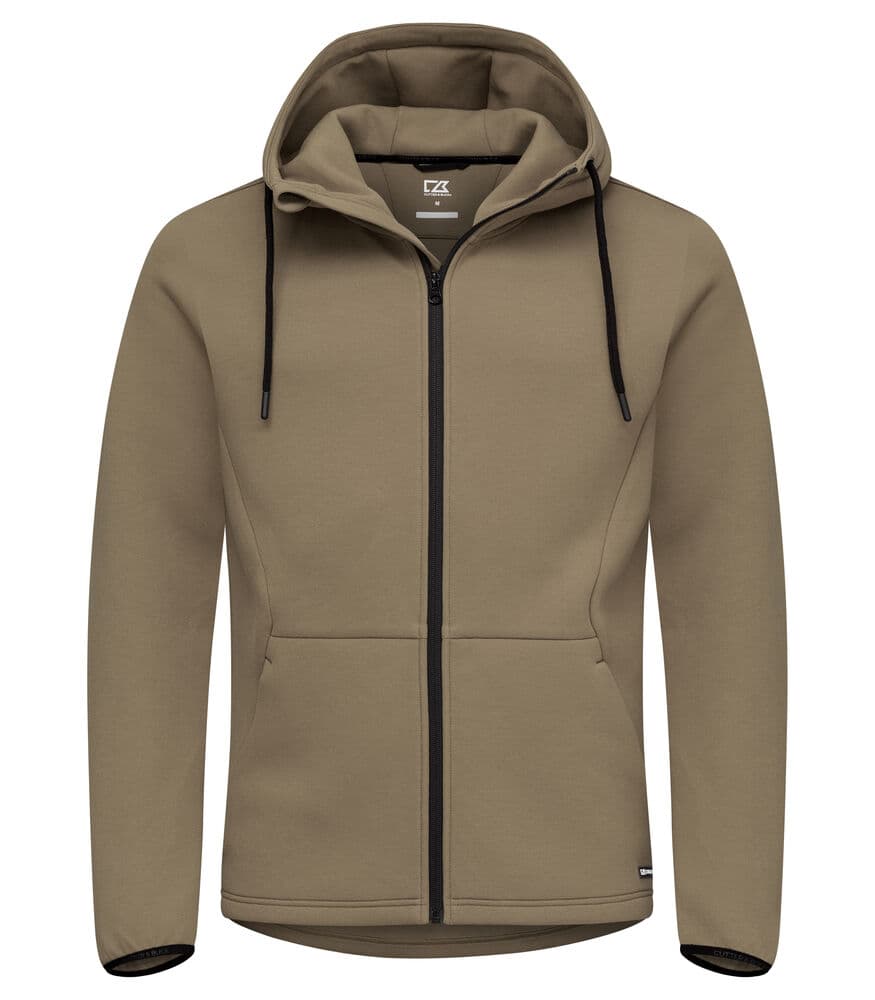 Sweat zippé à capuche Cutter & Buck Pemberton homme coloris Kaki