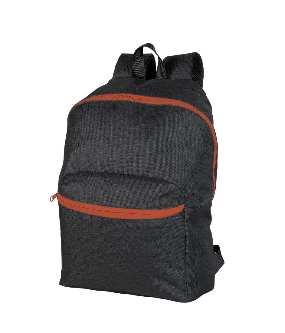 DAILY BACKPACK coloris Noir / Orange
