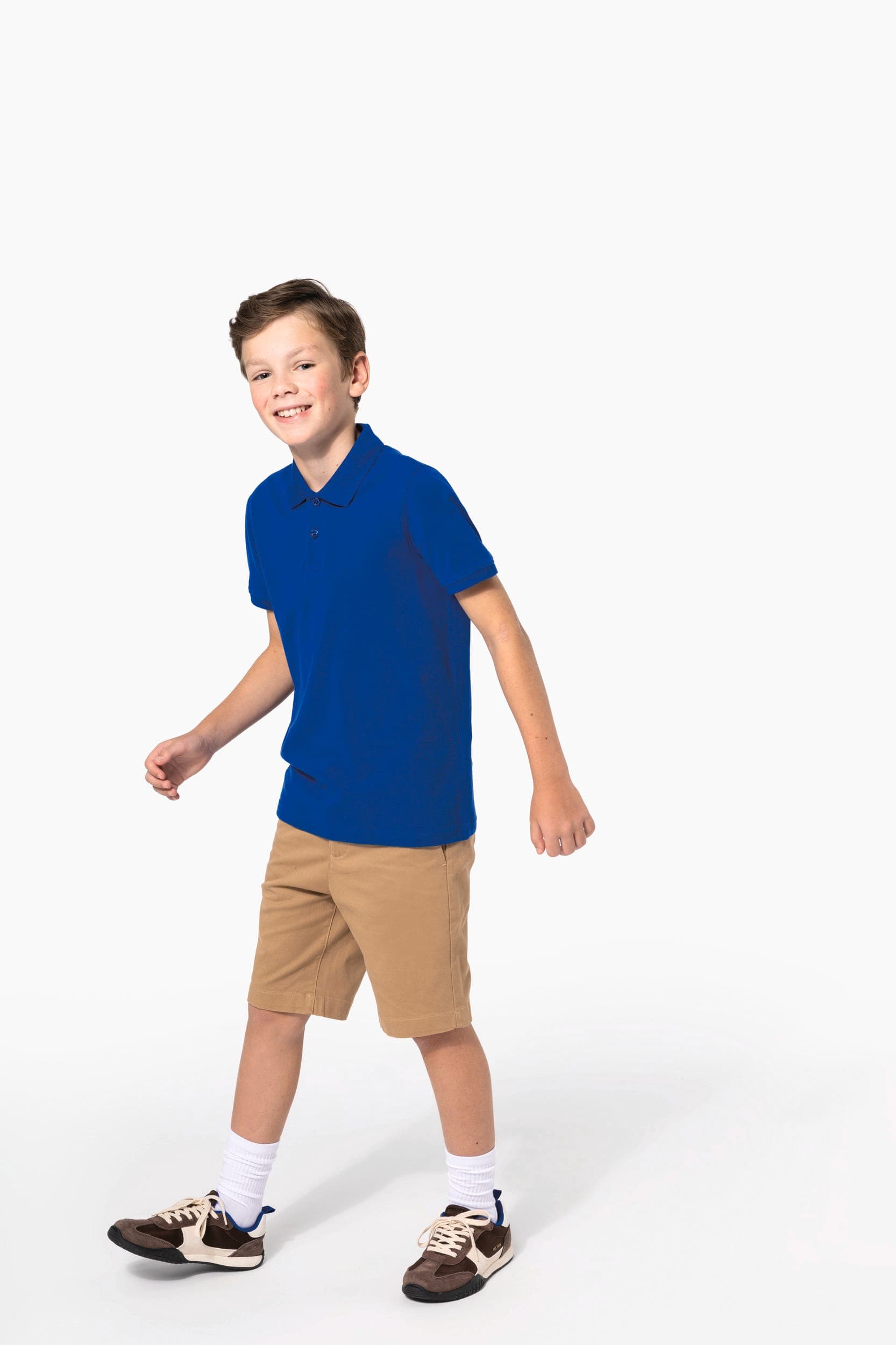 Polo manches courtes enfant en situation