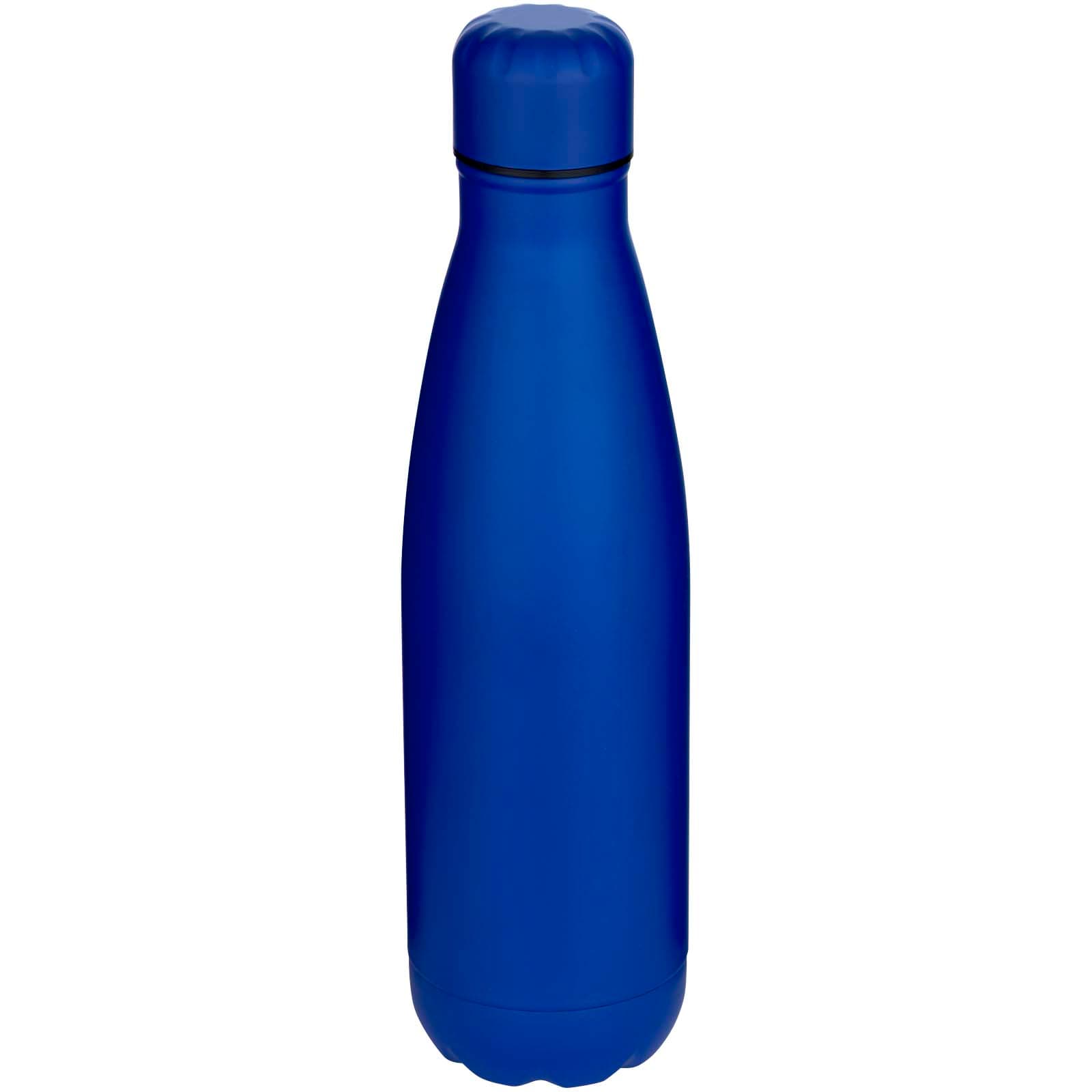 Bouteille d’eau Cove de 750 ml en acier inoxydable recyclé certifié RCS à simple paroi coloris Bleu roi
