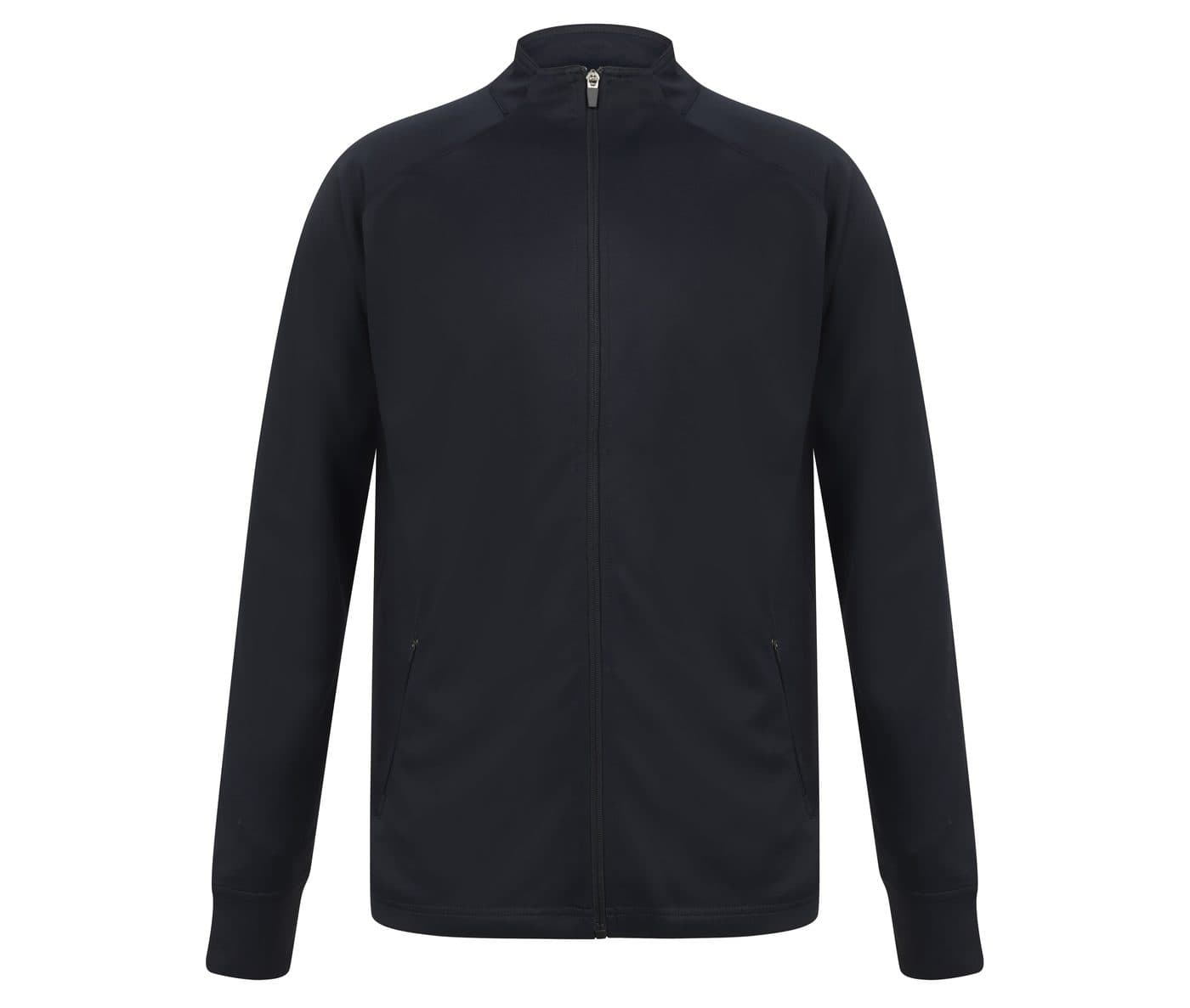 ADULT'S KNITTED TRACKSUIT TOP coloris Marine