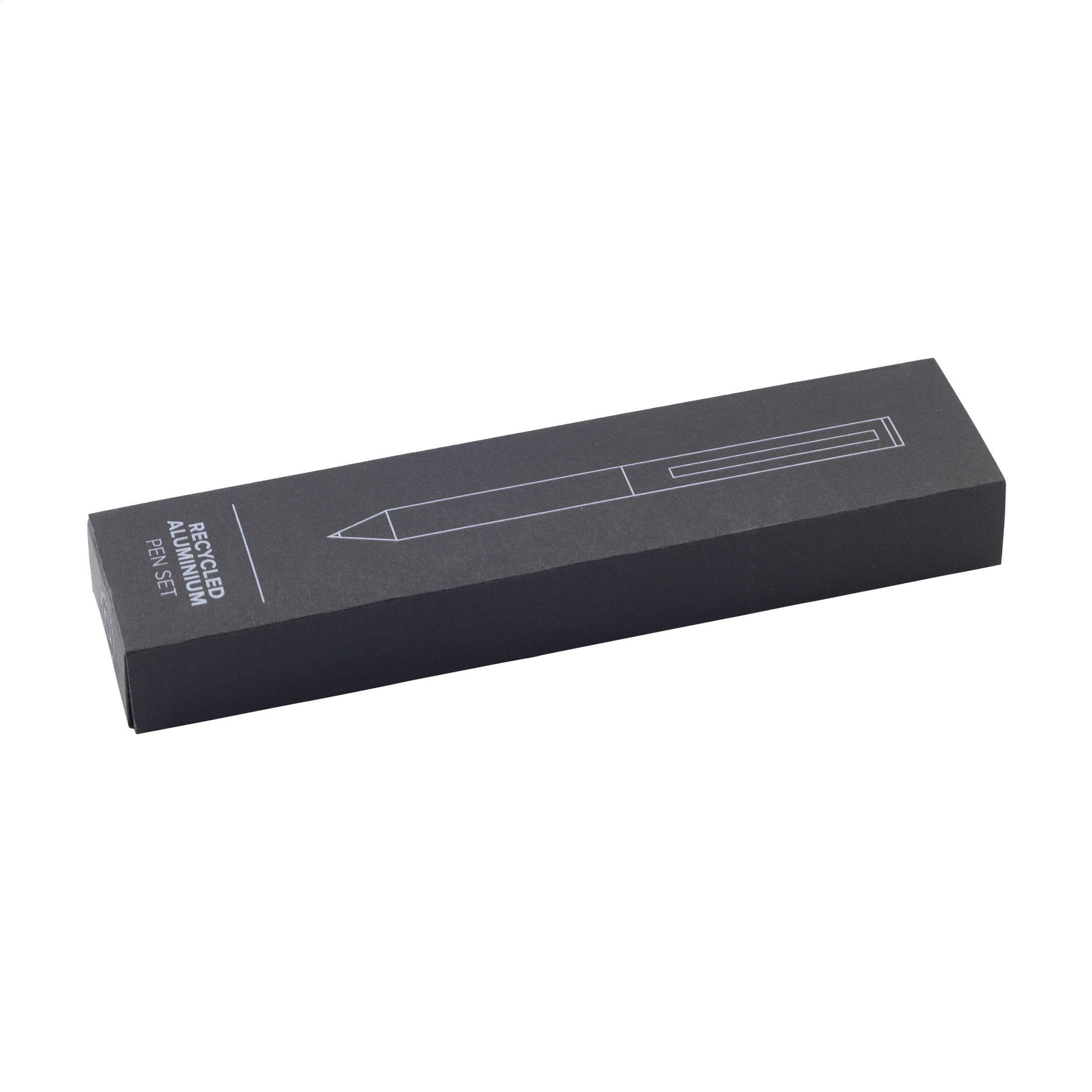 Stylo Hudson aluminium recyclé en situation