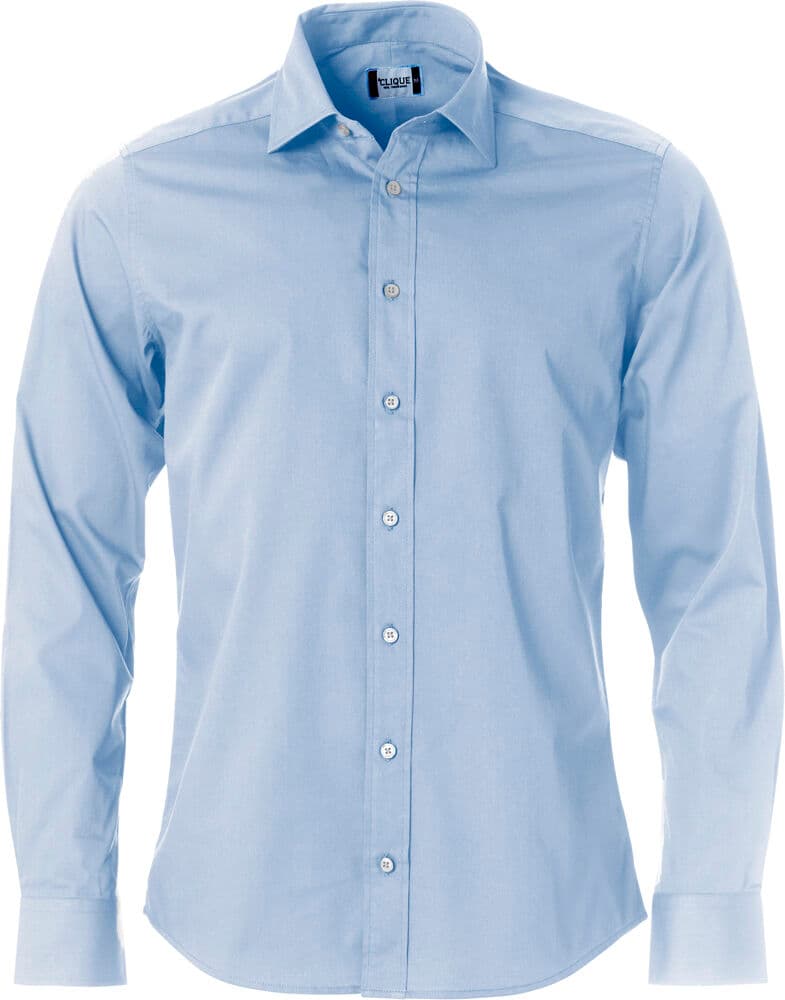 Clique Clark Shirt coloris Bleu clair