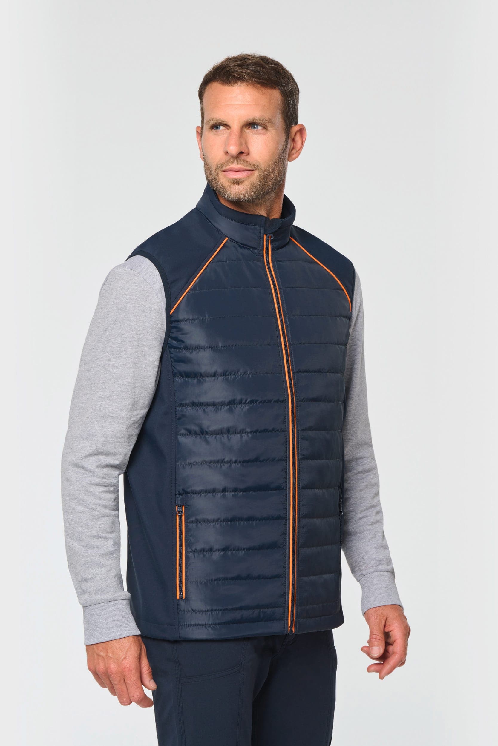 Bodywarmer Day To Day bi-matière unisexe en situation