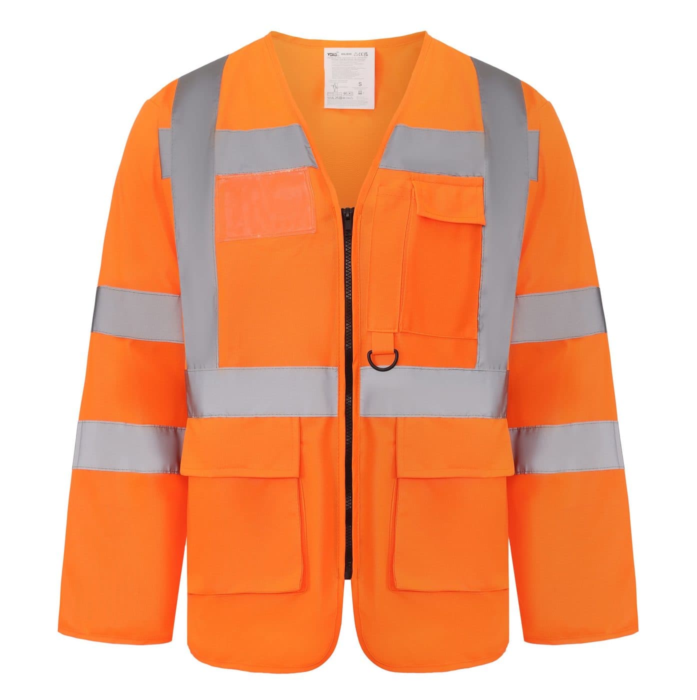 HI-VIS EXECUTIVE LONG SLEEVE WAISTCOAT