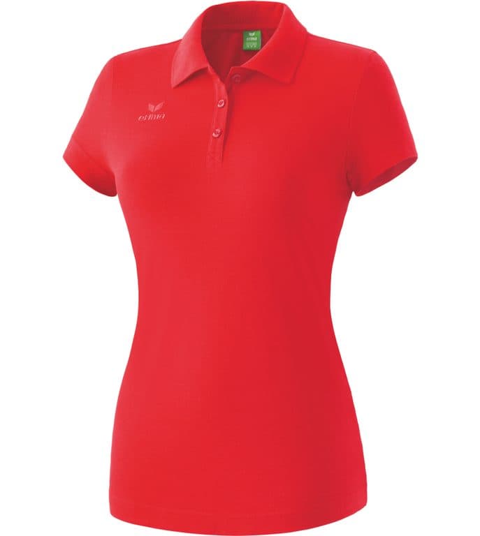 Polo Teamsport coloris Rouge