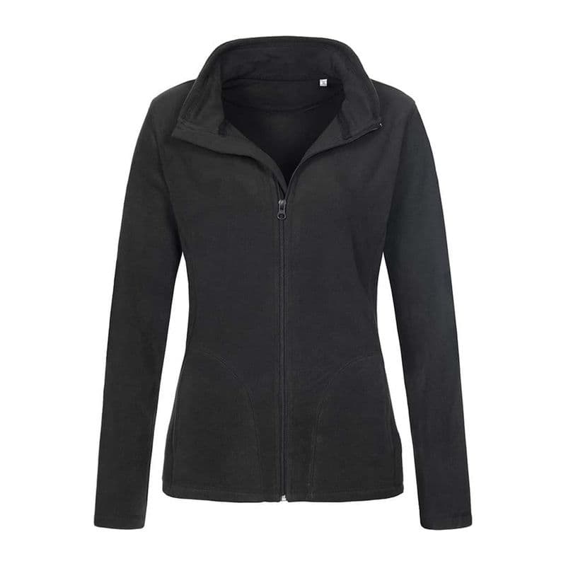 Classic Women's Fleece Jacket coloris Noir opale