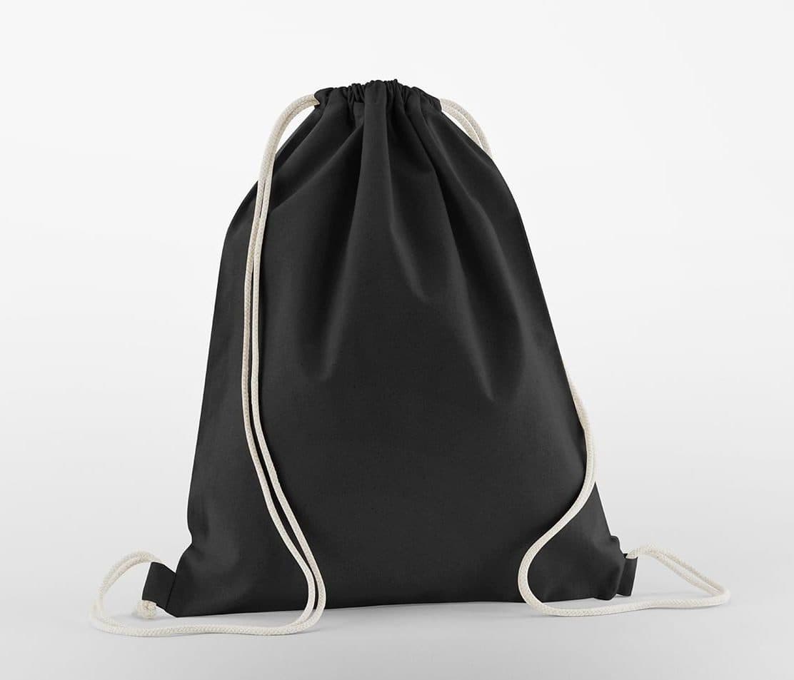 ORGANIC COTTON INCO. GYMSAC coloris Noir