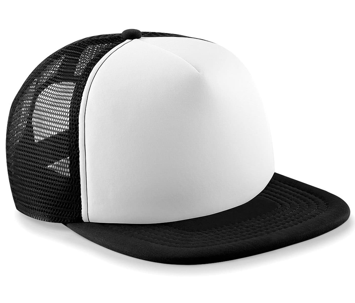 JUNIOR VINTAGE SNAPBACK TRUCKER coloris Noir / Blanc
