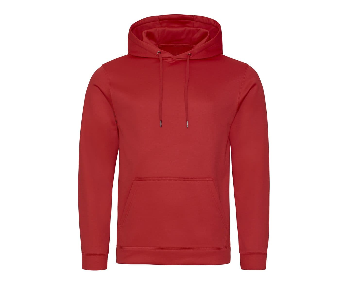 SPORTS POLYESTER HOODIE coloris Rouge feu