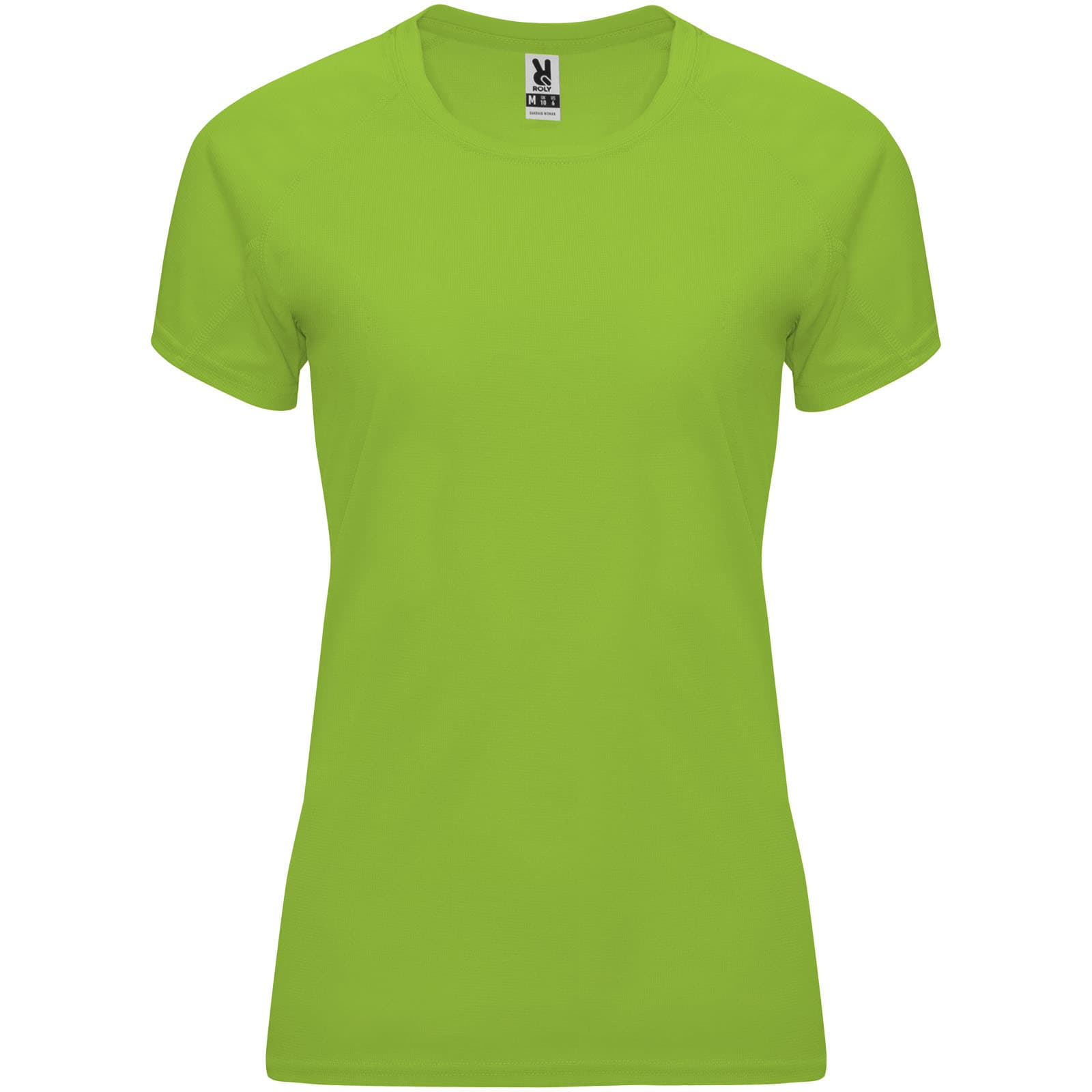 T-shirt de sport de 135 g/m² Bahrain à manches courtes pour femme coloris Citron vert