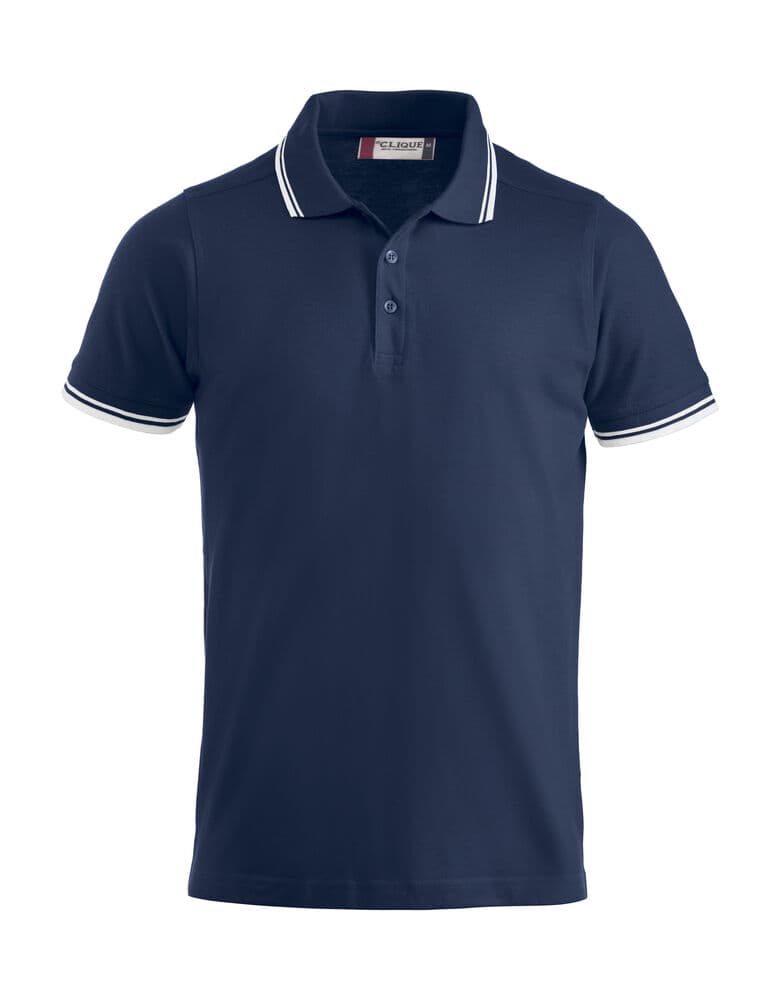 Clique Amarillo Polo coloris Marine