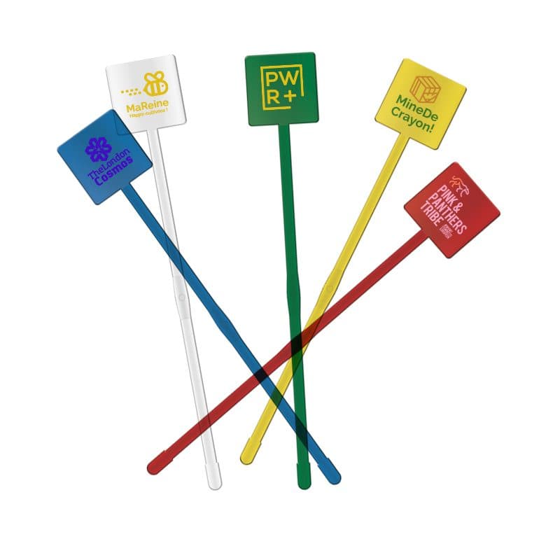 AGITATEUR MELANGEUR  A COCKTAIL CARRE SPATULE 190 mm en situation