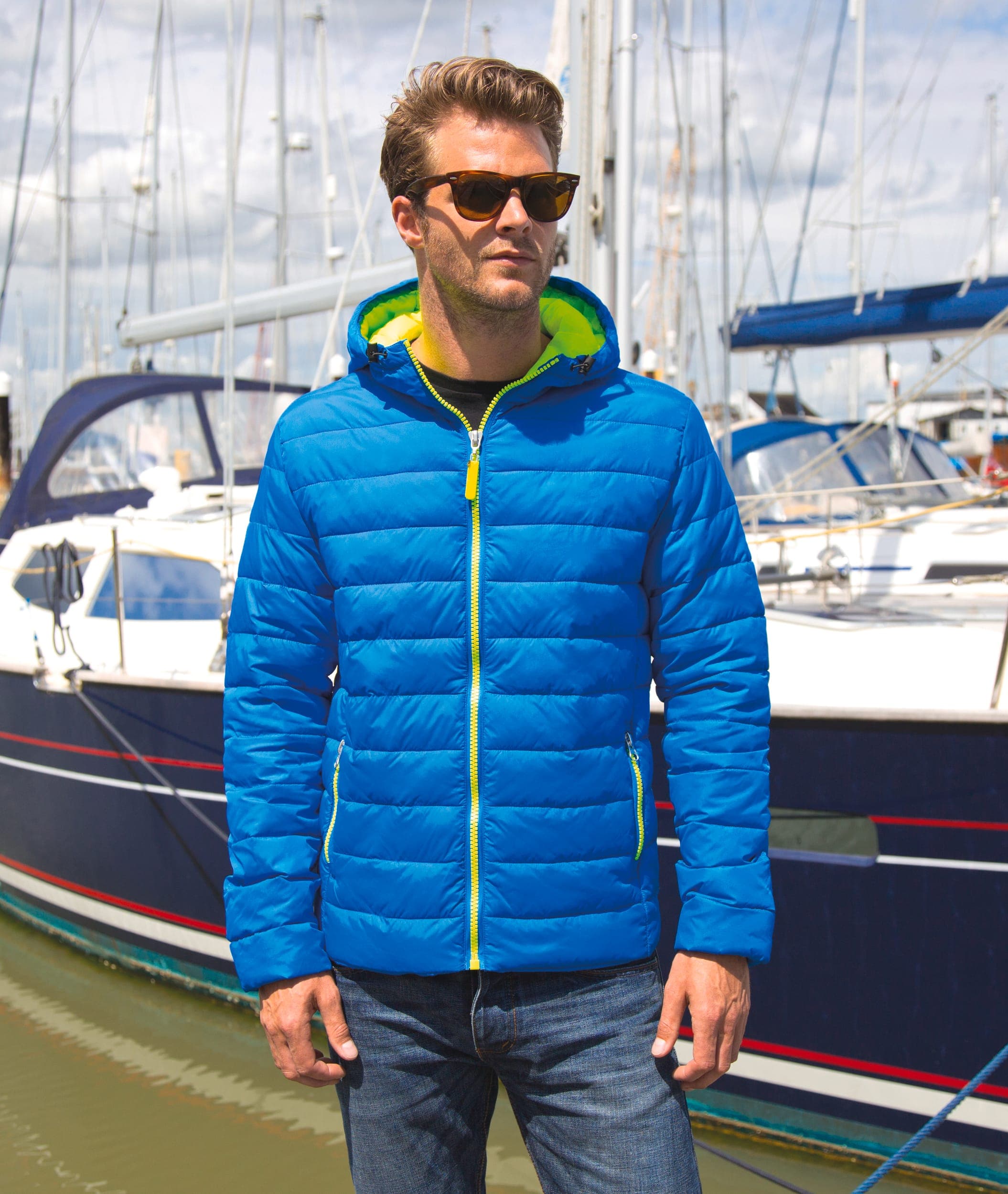 Doudoune homme Snowbird en situation