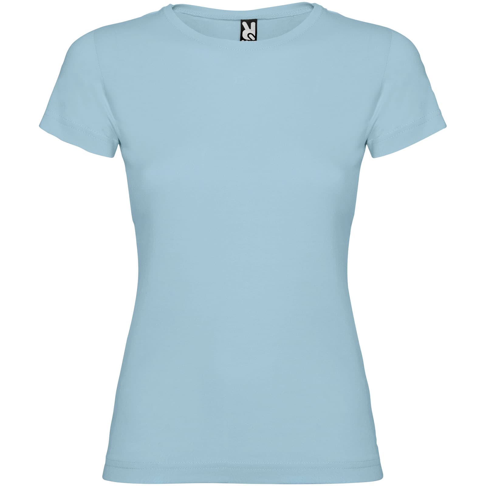 T-shirt de 155 g/m² Jamaica à manches courtes pour femme coloris Bleu ciel