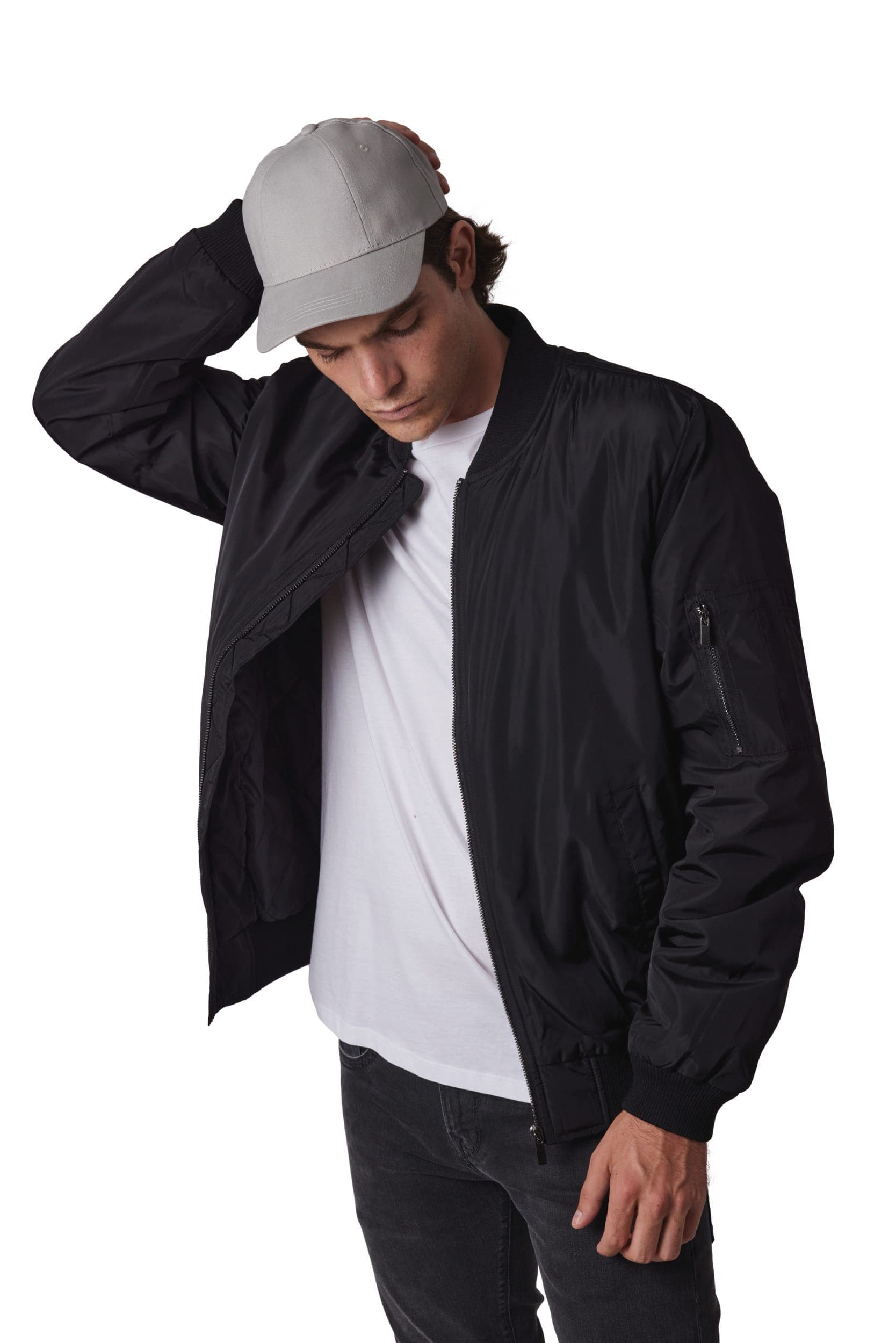 Casquette "Easy printing" - 6 panneaux en situation
