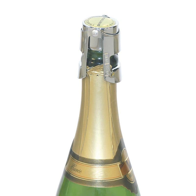 BOUCHON BOUTEILLE CHAMPAGNE EN METAL en situation