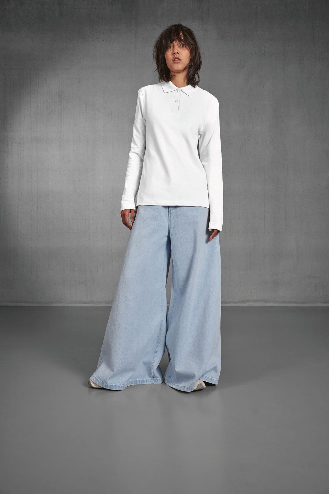 MY POLO 210 Femme manches longues en situation