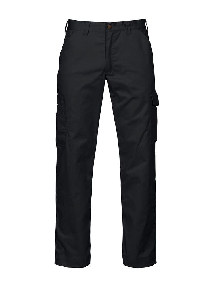 2518 PANTALON SANS POCHES GENOUILLÈRES coloris Noir