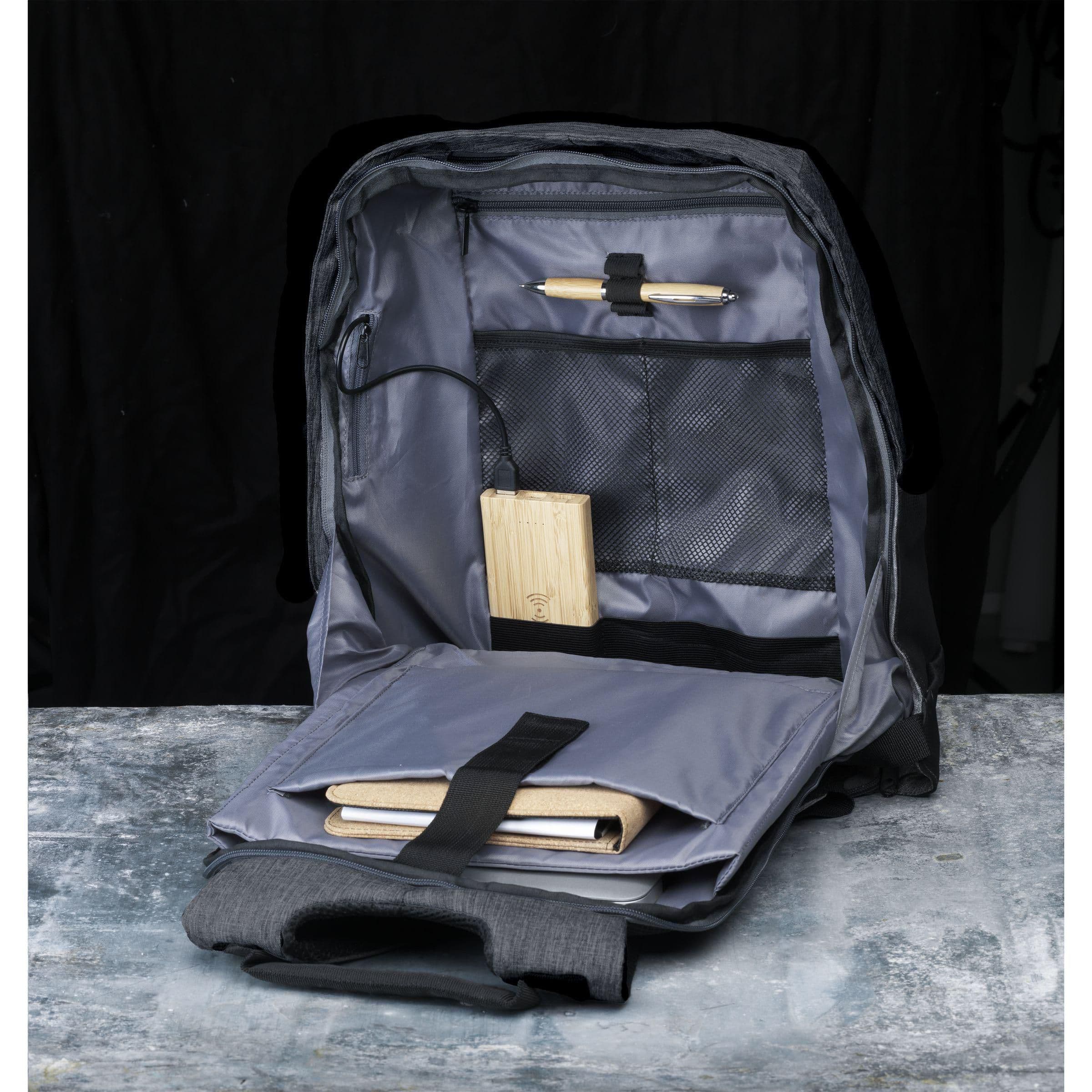 Sac à dos Jayden RFID anti-vol en situation