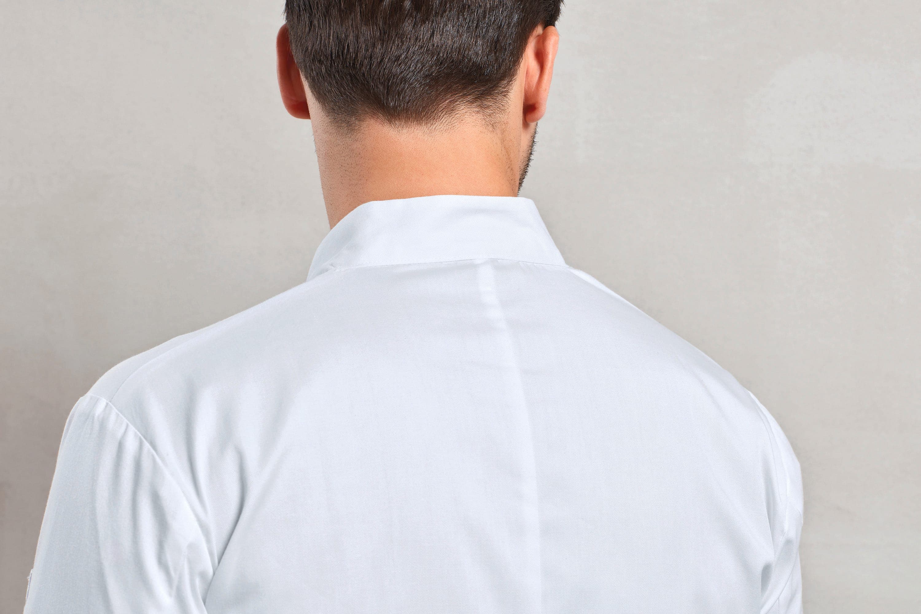 Veste chef cuisinier manches longues "Essential" en situation