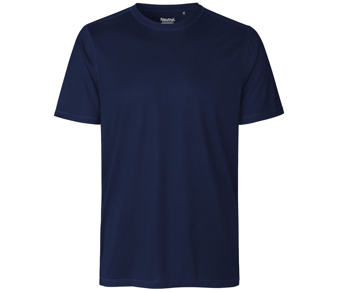 RECYCLED PERFORMANCE T-SHIRT coloris Marine