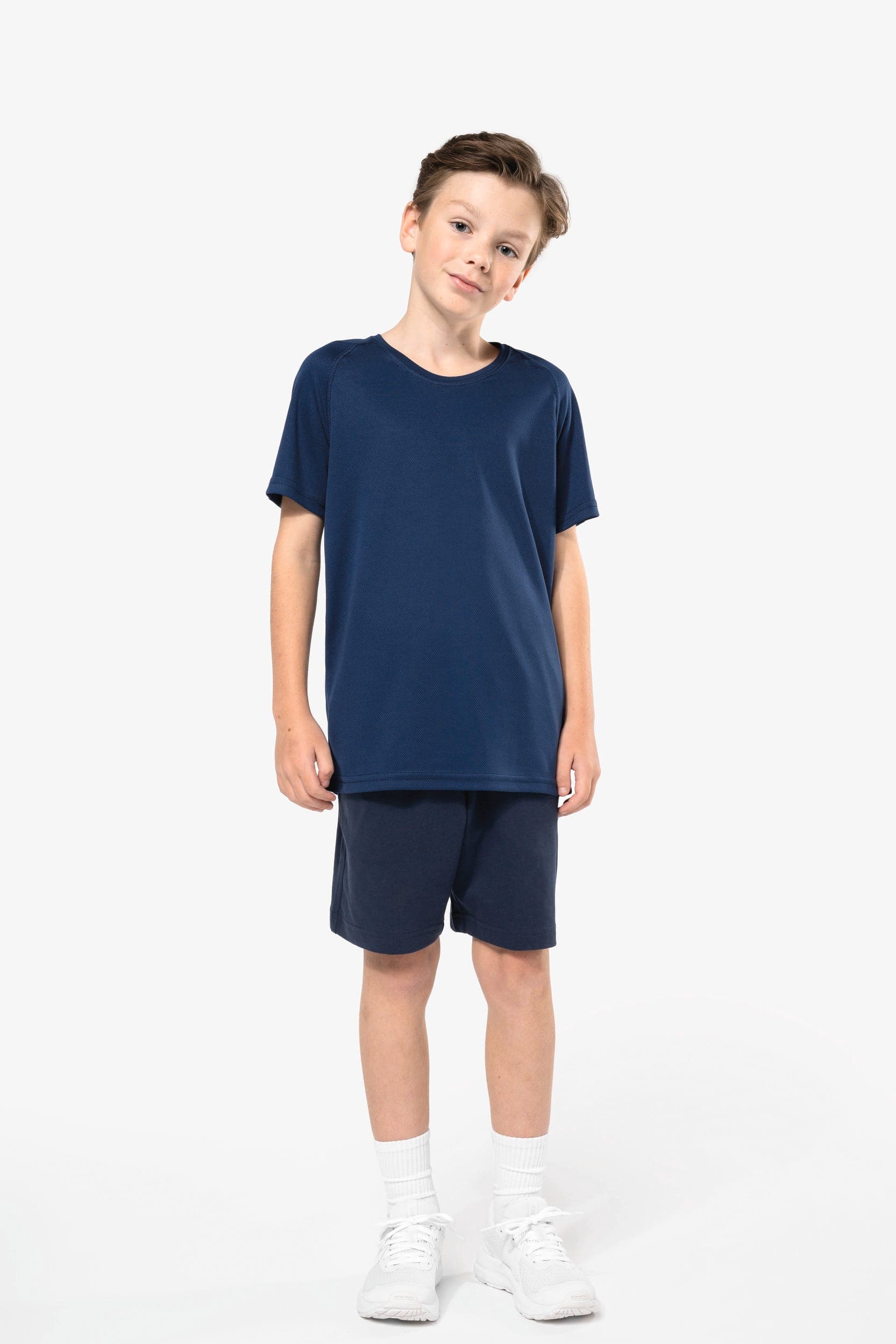T-shirt sport manches courtes enfant en situation