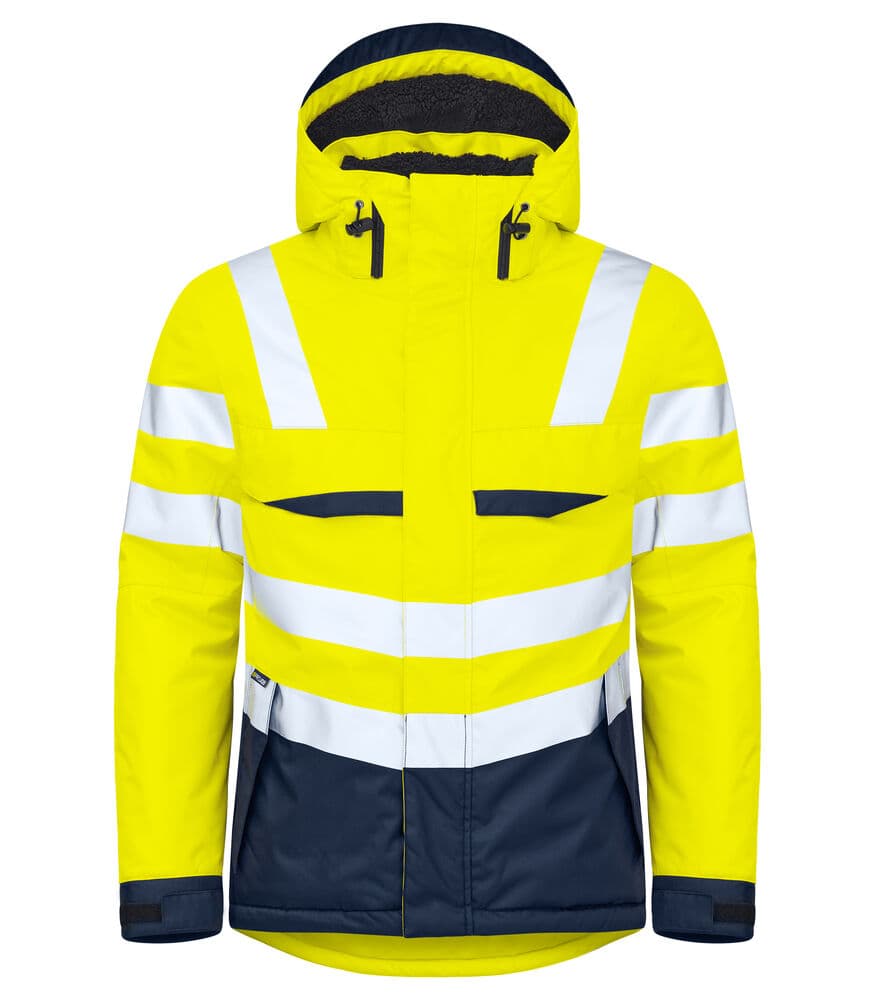 6425 VESTE SIGNALISATION DOUBLÉE EN ISO 20471 CLASSE 3 coloris Jaune / Noir