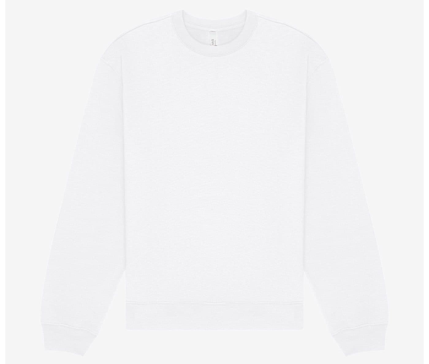 UNISEX CREWNECK HEAVY SWEATSHIRT coloris Blanc