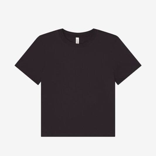 WOMEN'S HEAVY BOXY TEE coloris Gris foncé