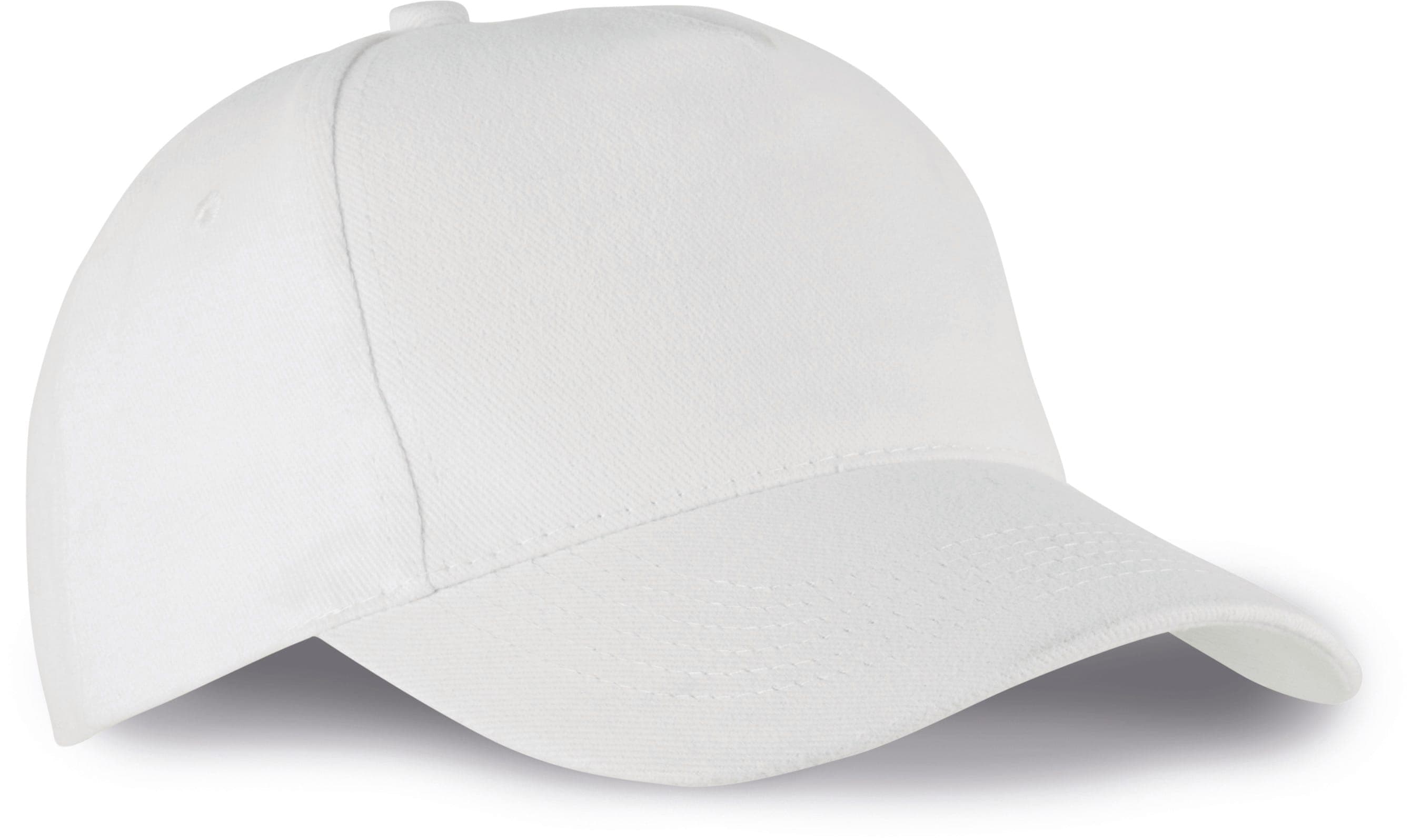 Casquette 5 panneaux en coton bio en situation