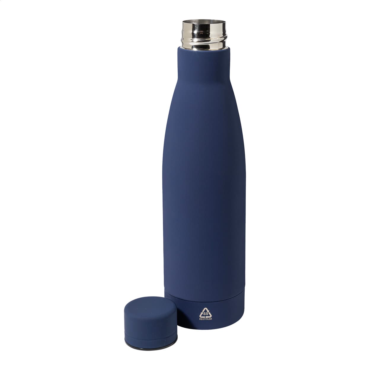 Bouteille en acier inoxydable recyclé coloris Bleu foncé