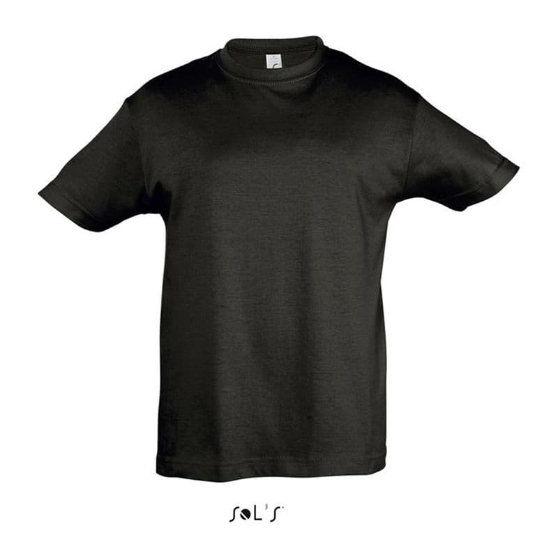 SOL'S REGENT KIDS - ROUND NECK T-SHIRT coloris Noir profond