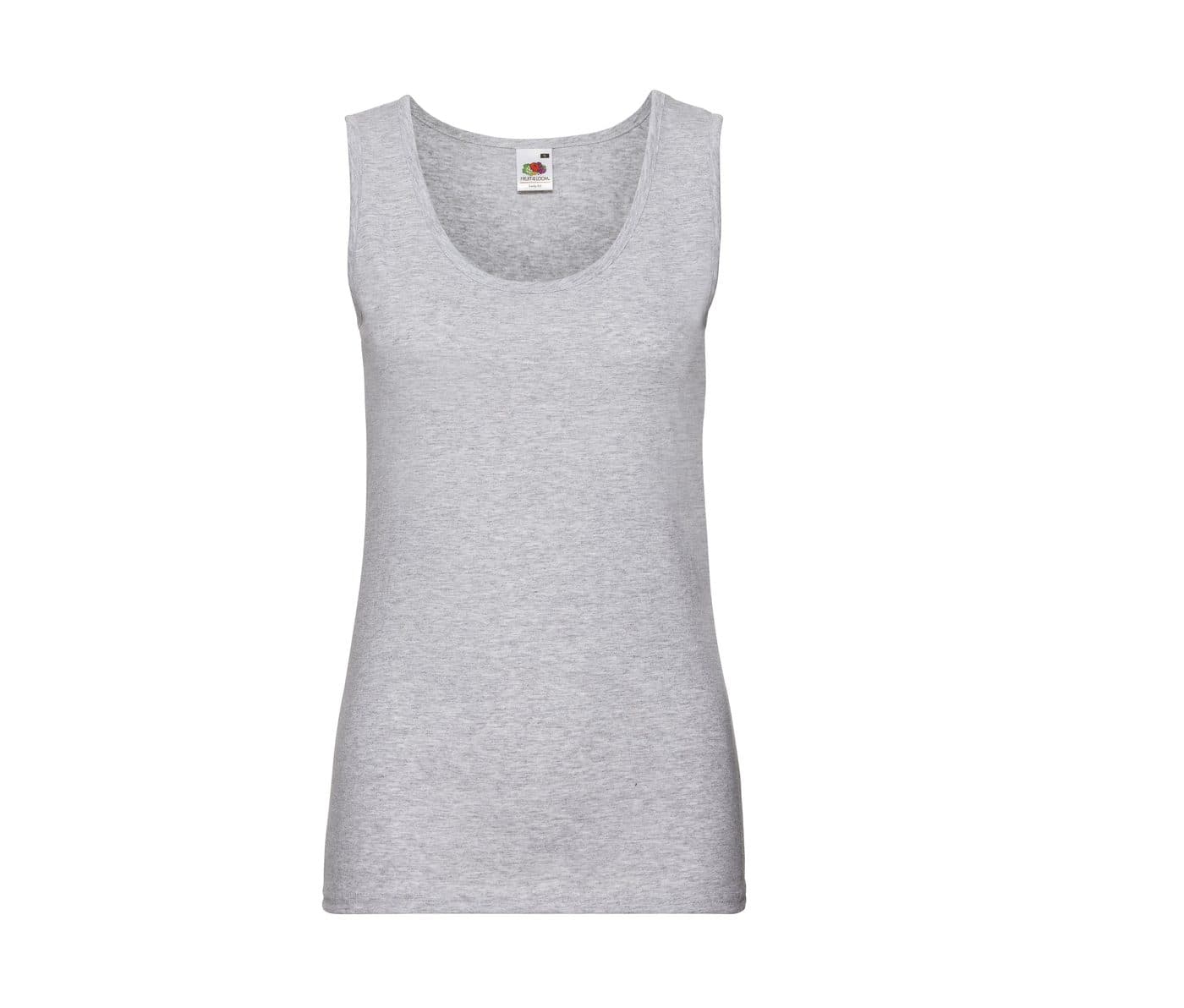 LADIES VALUEWEIGHT VEST coloris Gris chiné